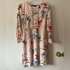 Pastel floral dress